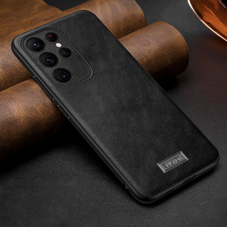 SULADA Shockproof TPU Hybrid Handmade Leather Phone Case, Series 2