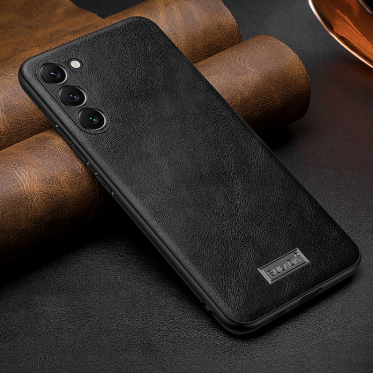 SULADA Shockproof TPU Hybrid Handmade Leather Phone Case, Series 1