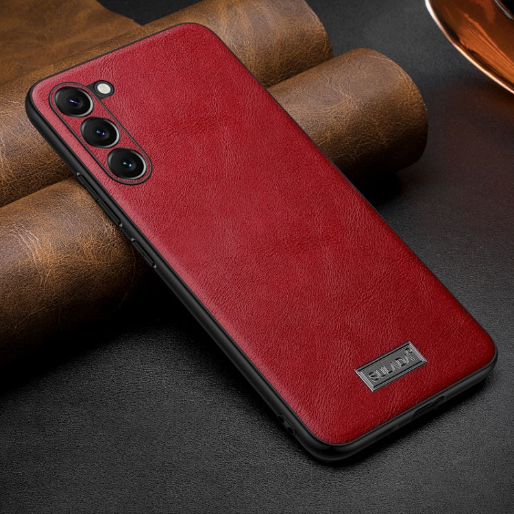 SULADA Shockproof TPU Hybrid Handmade Leather Phone Case, Series 1