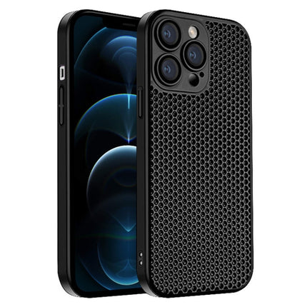 Honeycomb Radiating PC Phone Case, For iPhone 13, For iPhone 12, For iPhone 12 Pro Max