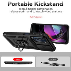 Sliding Camshield Holder Phone Case, For Motorola Moto G 5G 2022