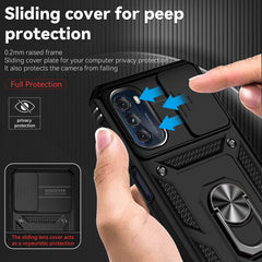 Sliding Camshield Holder Phone Case, For Motorola Moto G 5G 2022