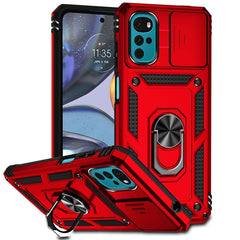 Sliding Camshield Holder Phone Case, For Motorola Moto G62 5G, For Motorola Moto G22 2022, For Motorola Moto G Stylus 4G 2022