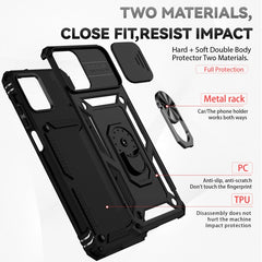 Sliding Camshield Holder Phone Case, For Motorola Moto G32, For Motorola Moto G62 5G, For Motorola Moto G22 2022, For Motorola Moto G Stylus 4G 2022