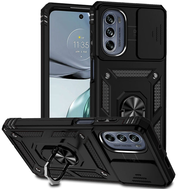 Sliding Camshield Holder Phone Case, For Motorola Moto G62 5G, For Motorola Moto G22 2022, For Motorola Moto G Stylus 4G 2022