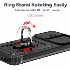 Sliding Camshield Holder Phone Case, For Motorola Moto G62 5G, For Motorola Moto G22 2022, For Motorola Moto G Stylus 4G 2022