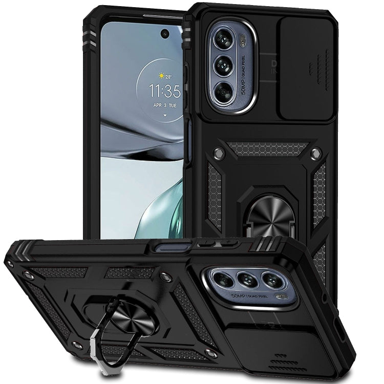 Sliding Camshield Holder Phone Case, For Motorola Moto G62 5G, For Motorola Moto G22 2022, For Motorola Moto G Stylus 4G 2022