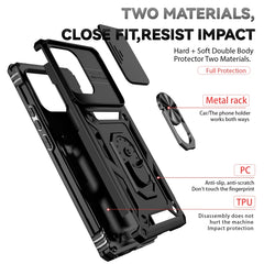 Sliding Camshield Holder Phone Case, For Motorola Moto X40 Pro, For Motorola Edge 2022, For Motorola Moto G32