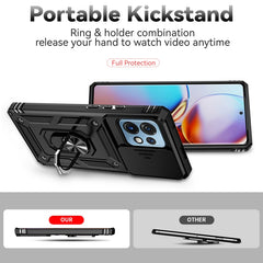 Sliding Camshield Holder Phone Case, For Motorola Moto X40 Pro, For Motorola Edge 2022, For Motorola Moto G32