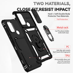 Sliding Camshield Holder Phone Case, For Motorola Moto G60s, For Motorola Moto G50, For Motorola One 5G Ace, For Motorola Moto G 5G 2022