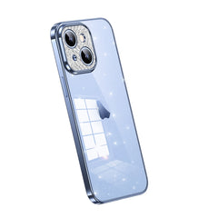 SULADA Electroplated Transparent Glittery TPU Phone Case, For iPhone 15 Pro Max, For iPhone 14 Plus, For iPhone 14, For iPhone 15 Pro, For iPhone 15 Plus, For iPhone 14 Pro