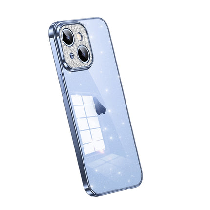 SULADA Electroplated Transparent Glittery TPU Phone Case, For iPhone 15, For iPhone 14 Pro Max, For iPhone 13 Pro Max, For iPhone 13 Pro, For iPhone 13, For iPhone 12