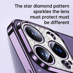 SULADA Electroplated Transparent Glittery TPU Phone Case, For iPhone 15, For iPhone 14 Pro Max, For iPhone 13 Pro Max, For iPhone 13 Pro, For iPhone 13, For iPhone 12