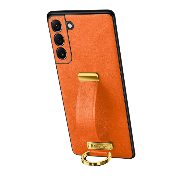 SULADA PC Hybrid Leather Texture Skin Feel Shockproof Phone Case, For Samsung Galaxy S25 5G, For Samsung Galaxy S25+ 5G, For Samsung Galaxy S24+ 5G, For Samsung Galaxy S24 5G, For Samsung Galaxy S23+ 5G