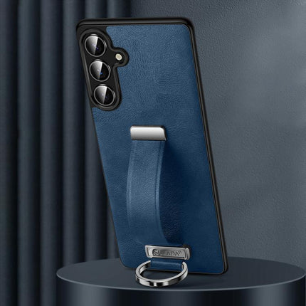 SULADA PC Hybrid Leather Texture Skin Feel Shockproof Phone Case