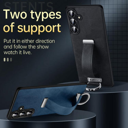 SULADA PC Hybrid Leather Texture Skin Feel Shockproof Phone Case