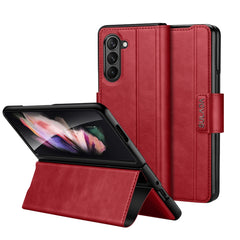 SULADA All-inclusive Magnetic Snap Flip Leather Phone Case