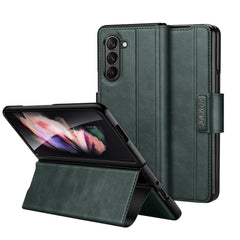 SULADA All-inclusive Magnetic Snap Flip Leather Phone Case