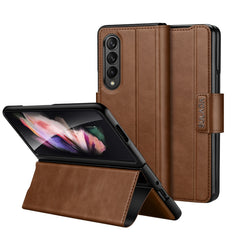 SULADA All-inclusive Magnetic Snap Flip Leather Phone Case