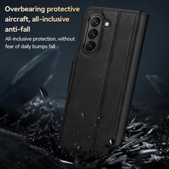 SULADA All-inclusive Magnetic Snap Flip Leather Phone Case