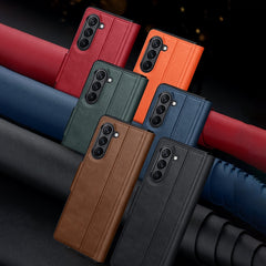 SULADA All-inclusive Magnetic Snap Flip Leather Phone Case