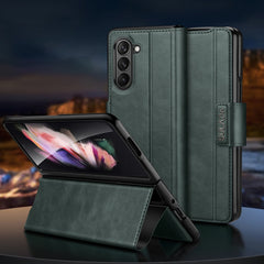 SULADA All-inclusive Magnetic Snap Flip Leather Phone Case