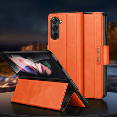 SULADA All-inclusive Magnetic Snap Flip Leather Phone Case