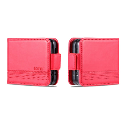 AZNS Magnetic Calf Texture Flip Leather Phone Case, For Samsung Galaxy Z Flip5 5G