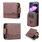 For Samsung Galaxy Z Flip5 5G / Dark Brown