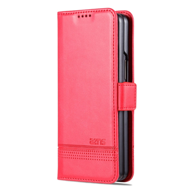 AZNS Magnetic Calf Texture Flip Leather Phone Case