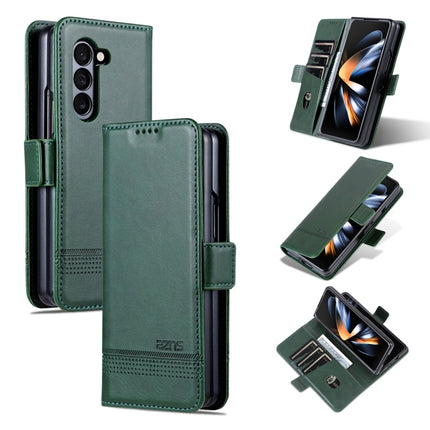 AZNS Magnetic Calf Texture Flip Leather Phone Case, For Samsung Galaxy Z Fold5 5G, For Samsung Galaxy Z Flip5 5G