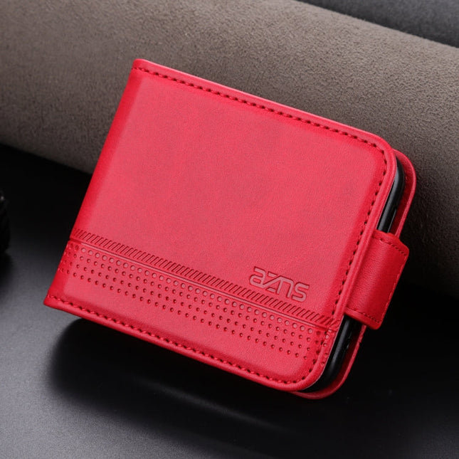 AZNS Magnetic Calf Texture Flip Leather Phone Case