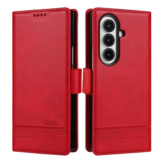 AZNS Magnetic Calf Texture Flip Leather Phone Case