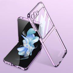 GKK Integrated Electroplating Full Coverage Phone Case, For Samsung Galaxy Z Flip5