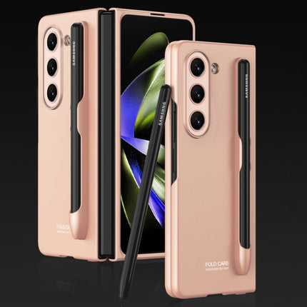 GKK Ultra-thin Full Coverage Phone Flip Case with Pen Slot, For Samsung Galaxy Z Fold5