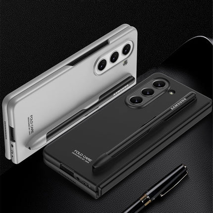 GKK Ultra-thin Full Coverage Phone Flip Case with Pen Slot, For Samsung Galaxy Z Fold5