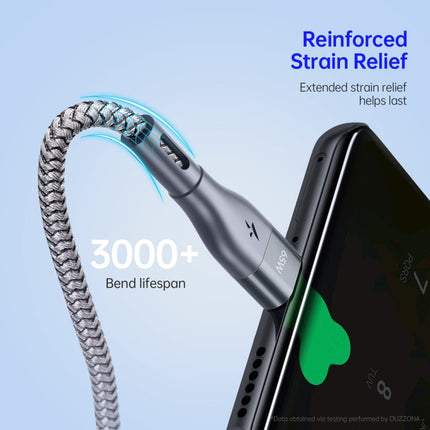 DUZZONA A2 PD 65W USB-C / Type-C to Type-C Fast Charging Data Cable, 2m Type-C to Type-C, 3m Type-C to Type-C