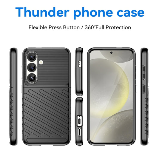 Thunderbolt Shockproof TPU Phone Case, For Samsung Galaxy S25 5G, For Samsung Galaxy S25+ 5G, For Samsung Galaxy S25 Ultra 5G, For Samsung Galaxy S24 Ultra 5G, For Samsung Galaxy S24+ 5G, For Samsung Galaxy S24 5G, For Samsung Galaxy S23 FE 5G