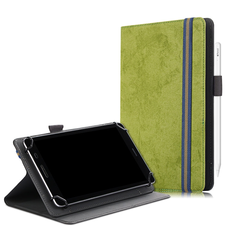 Marble Cloth Texture Horizontal Flip Universal Tablet PC Leather Case with Pen Slot & Holder, For 7-8 inch, For 9-11 inch