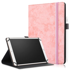 Marble Cloth Texture Horizontal Flip Universal Tablet PC Leather Case with Pen Slot & Holder, For 7-8 inch, For 9-11 inch