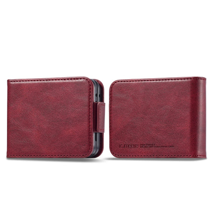 LC.IMEEKE RFID Anti-theft Leather Phone Case, For Samsung Galaxy Z Fold5, For Samsung Galaxy Z Flip5