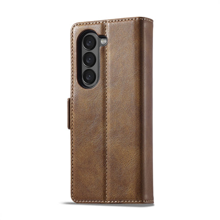 LC.IMEEKE RFID Anti-theft Leather Phone Case, For Samsung Galaxy Z Fold5, For Samsung Galaxy Z Flip5