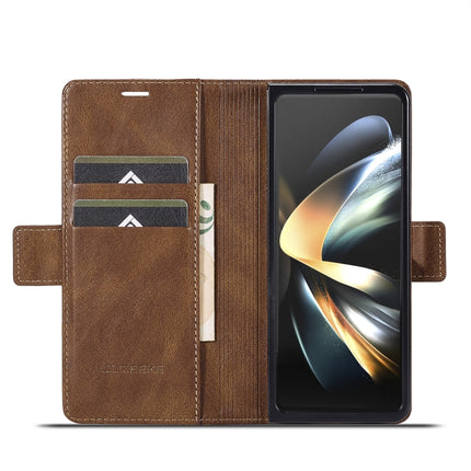 LC.IMEEKE RFID Anti-theft Leather Phone Case, For Samsung Galaxy Z Fold5, For Samsung Galaxy Z Flip5