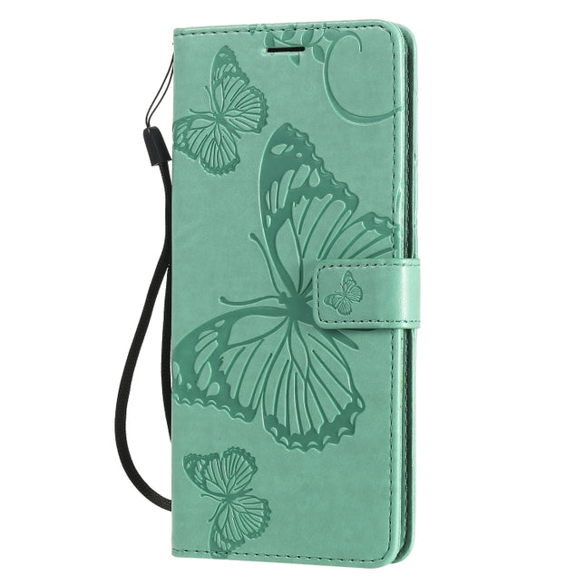 3D Butterflies Embossing Pattern Horizontal Flip Leather Case with Holder & Card Slot & Wallet, For LG V60, For Motorola Moto G Power, For Motorola Moto G8 Power Lite