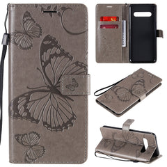 3D Butterflies Embossing Pattern Horizontal Flip Leather Case with Holder & Card Slot & Wallet, For LG V60, For Motorola Moto G Power, For Motorola Moto G8 Power Lite, For OPPO Realme 6