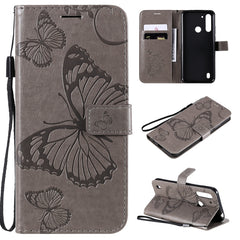 3D Butterflies Embossing Pattern Horizontal Flip Leather Case with Holder & Card Slot & Wallet, For LG V60, For Motorola Moto G Power, For Motorola Moto G8 Power Lite, For OPPO Realme 6