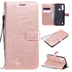 3D Butterflies Embossing Pattern Horizontal Flip Leather Case with Holder & Card Slot & Wallet, For LG V60, For Motorola Moto G Power, For Motorola Moto G8 Power Lite, For OPPO Realme 6