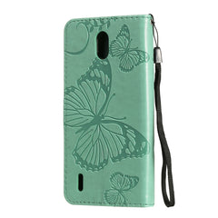 3D Butterflies Embossing Pattern Horizontal Flip Leather Case with Holder & Card Slot & Wallet, For Nokia 1.3, For Nokia 2.3, For Sony Xperia L4, For Sony Xperia 10 II