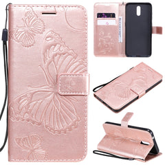 3D Butterflies Embossing Pattern Horizontal Flip Leather Case with Holder & Card Slot & Wallet, For Nokia 1.3, For Nokia 2.3, For Sony Xperia L4, For Sony Xperia 10 II