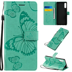 3D Butterflies Embossing Pattern Horizontal Flip Leather Case with Holder & Card Slot & Wallet, For Nokia 1.3, For Nokia 2.3, For Sony Xperia L4, For Sony Xperia 10 II